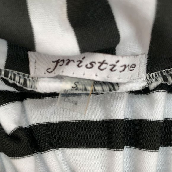 Striped Strapless Maxi Dress - Picture 8 of 9